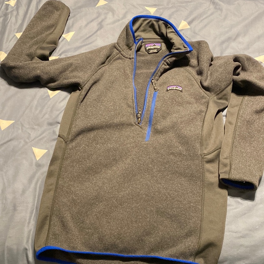 Mens Patagonia quartzip pullover size small